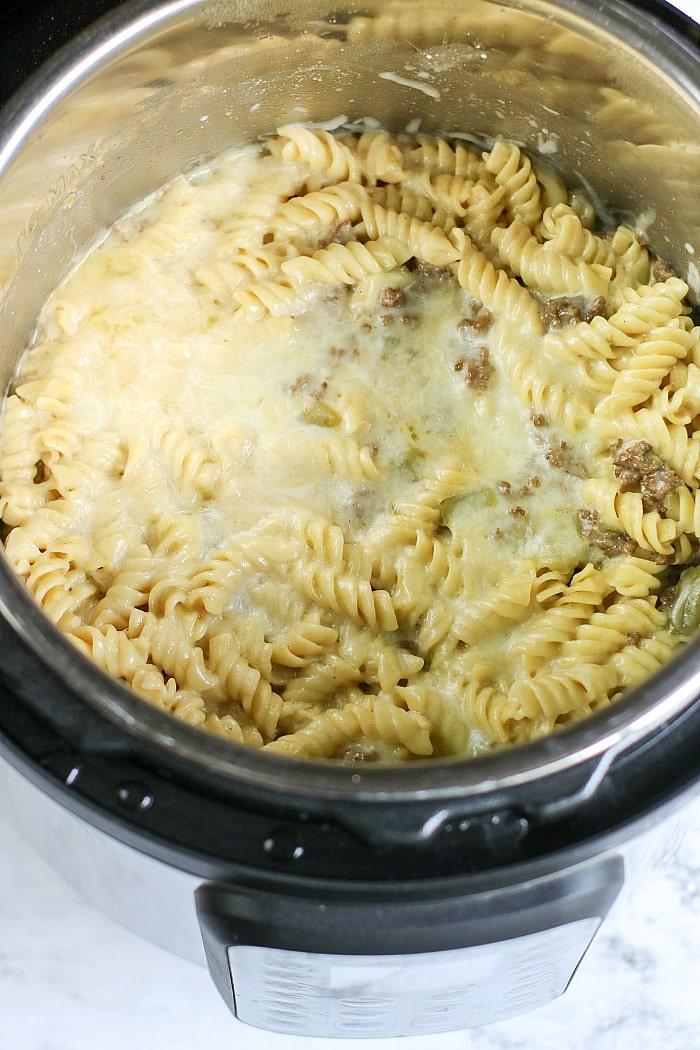 instant pot ground beef and noodles