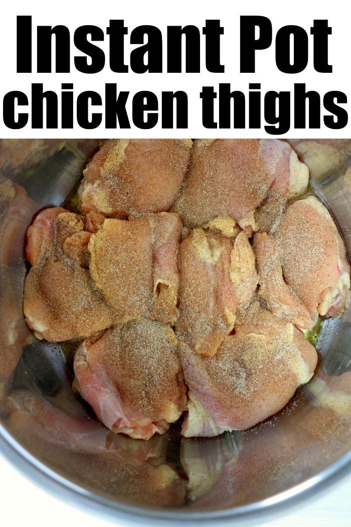 instant pot chicken thighs
