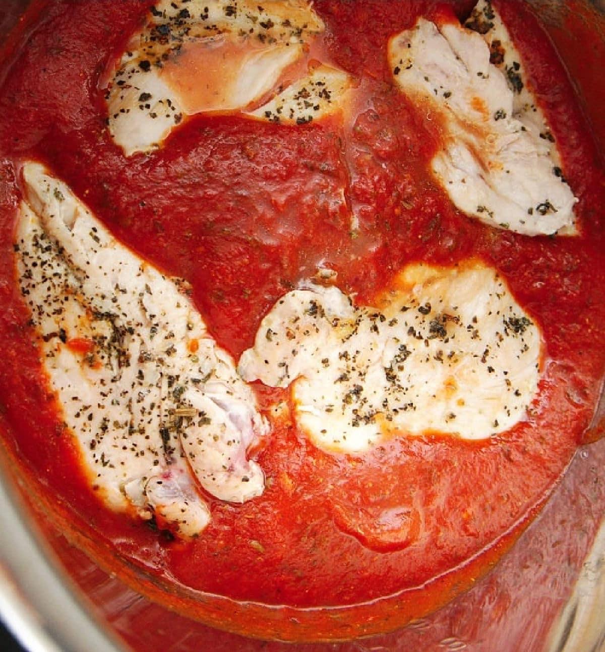 Instant Pot Chicken Parmesan Frozen