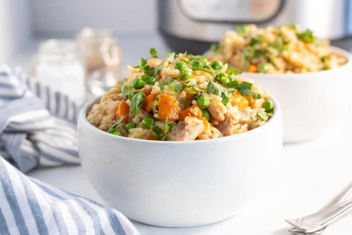 chicken and rice in ninja foodi