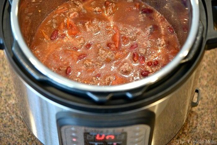 Instant Pot chili packet