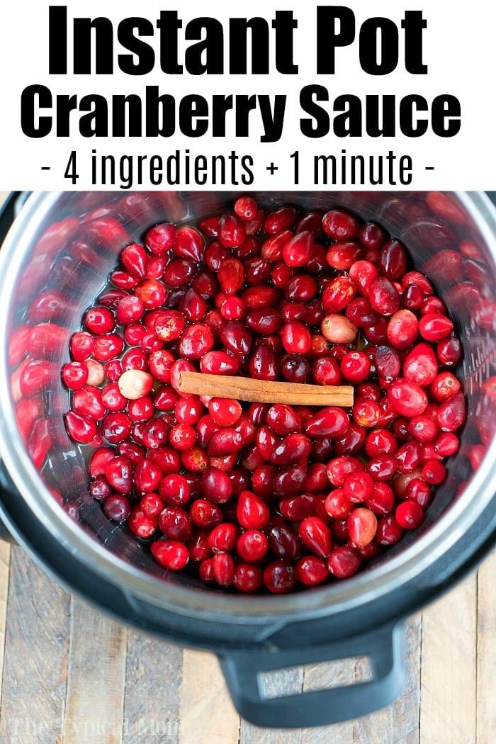 instant pot cranberry sauce 3
