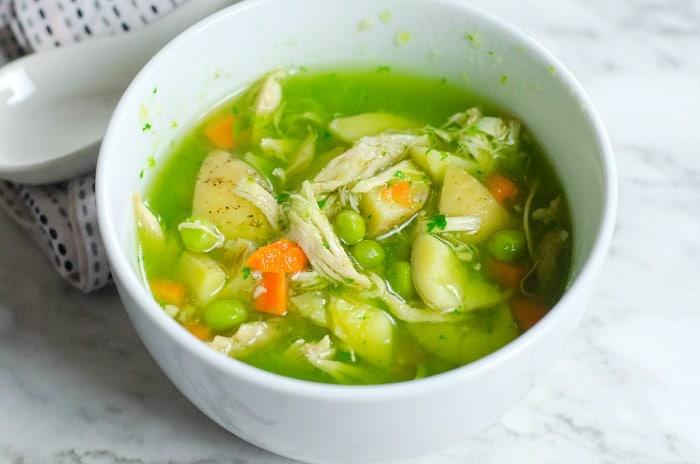 pressure cooker chicken potato soup