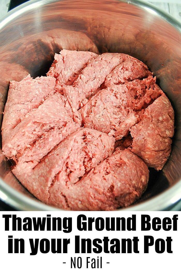 instant pot frozen hamburger