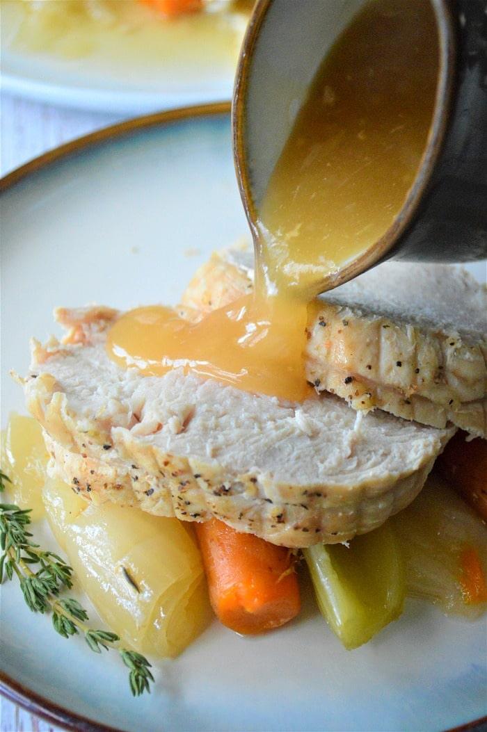 pressure cooker frozen turkey breast