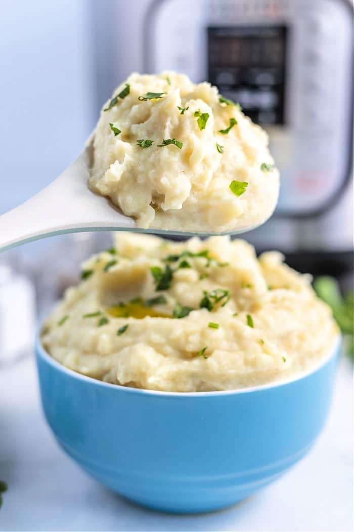 Instant Pot Garlic Mashed Potatoes