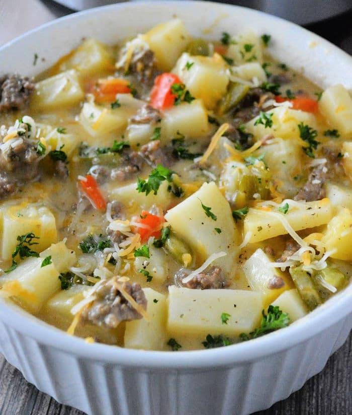 Instant Pot Ground Beef and Potatoes