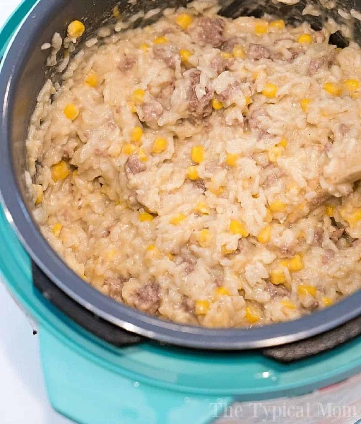 Instant Pot Hamburger Casserole