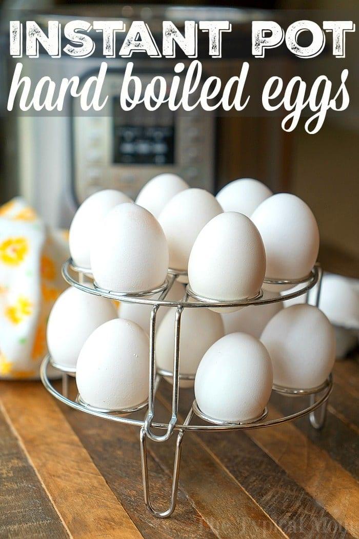 instant pot hard boiled eggs