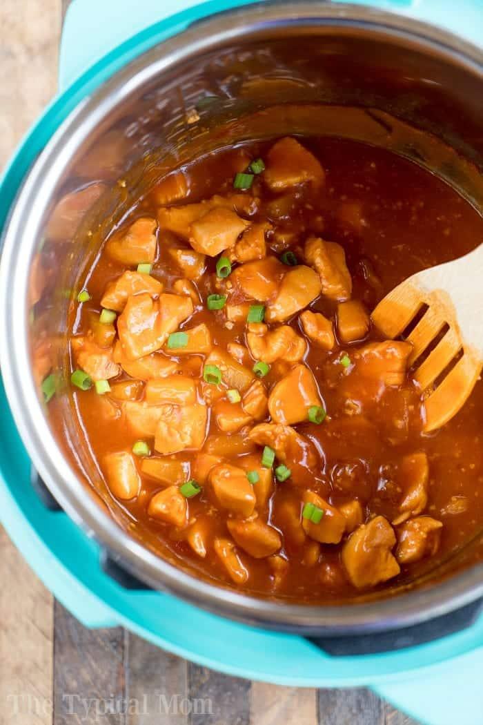 pressure cooker pineapple chicken
