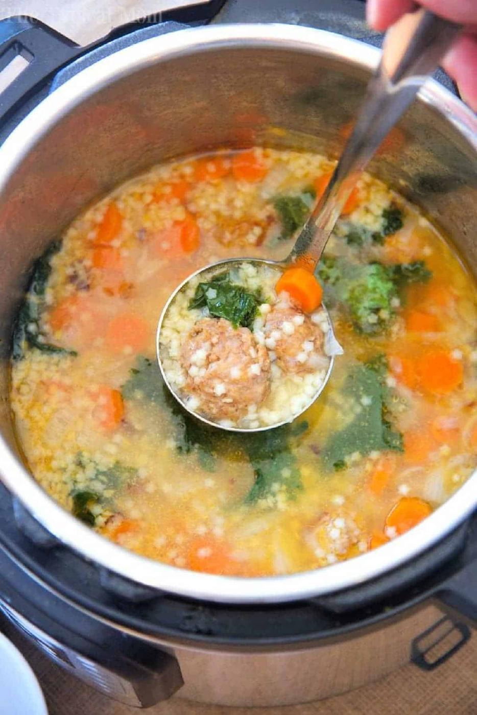 Instant Pot Italian Wedding Soup