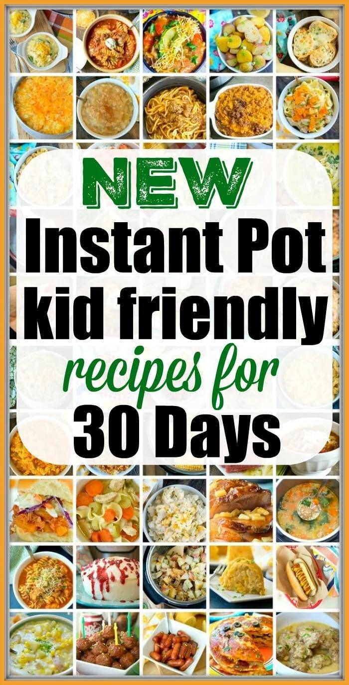 Instant Pot Kids Recipes