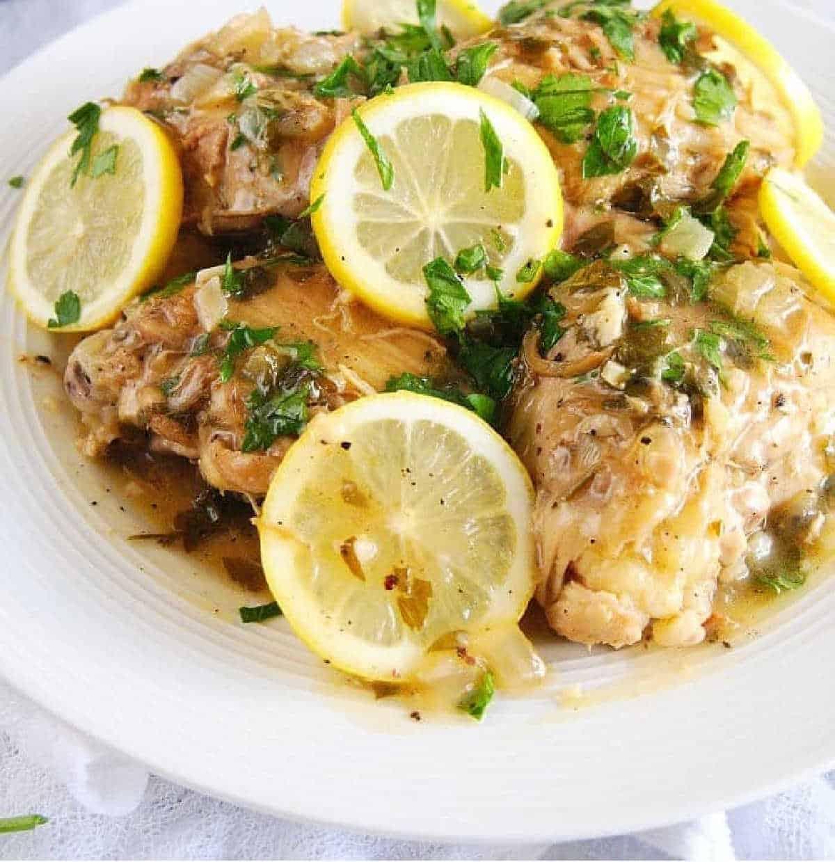 Instant Pot Lemon Chicken