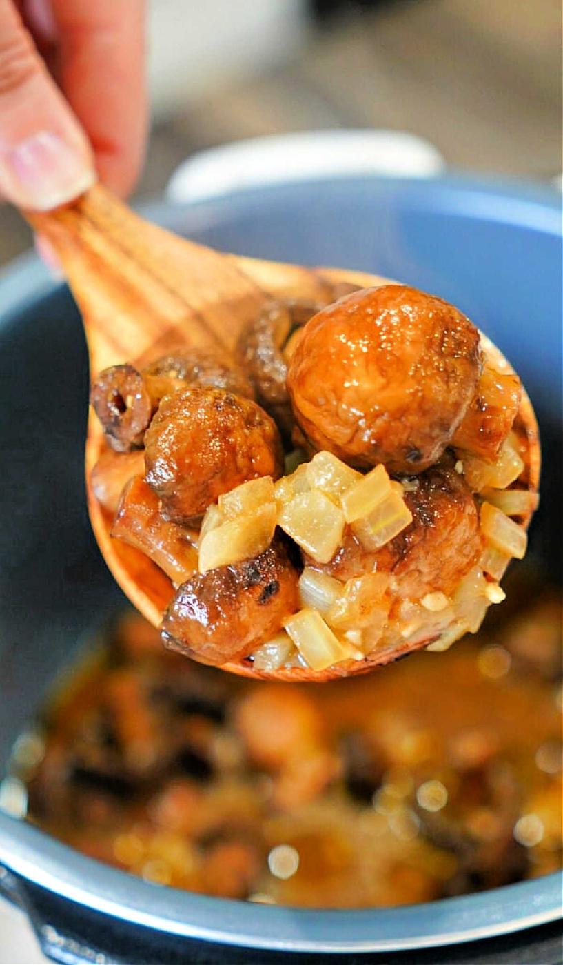 Instant Pot Mushrooms