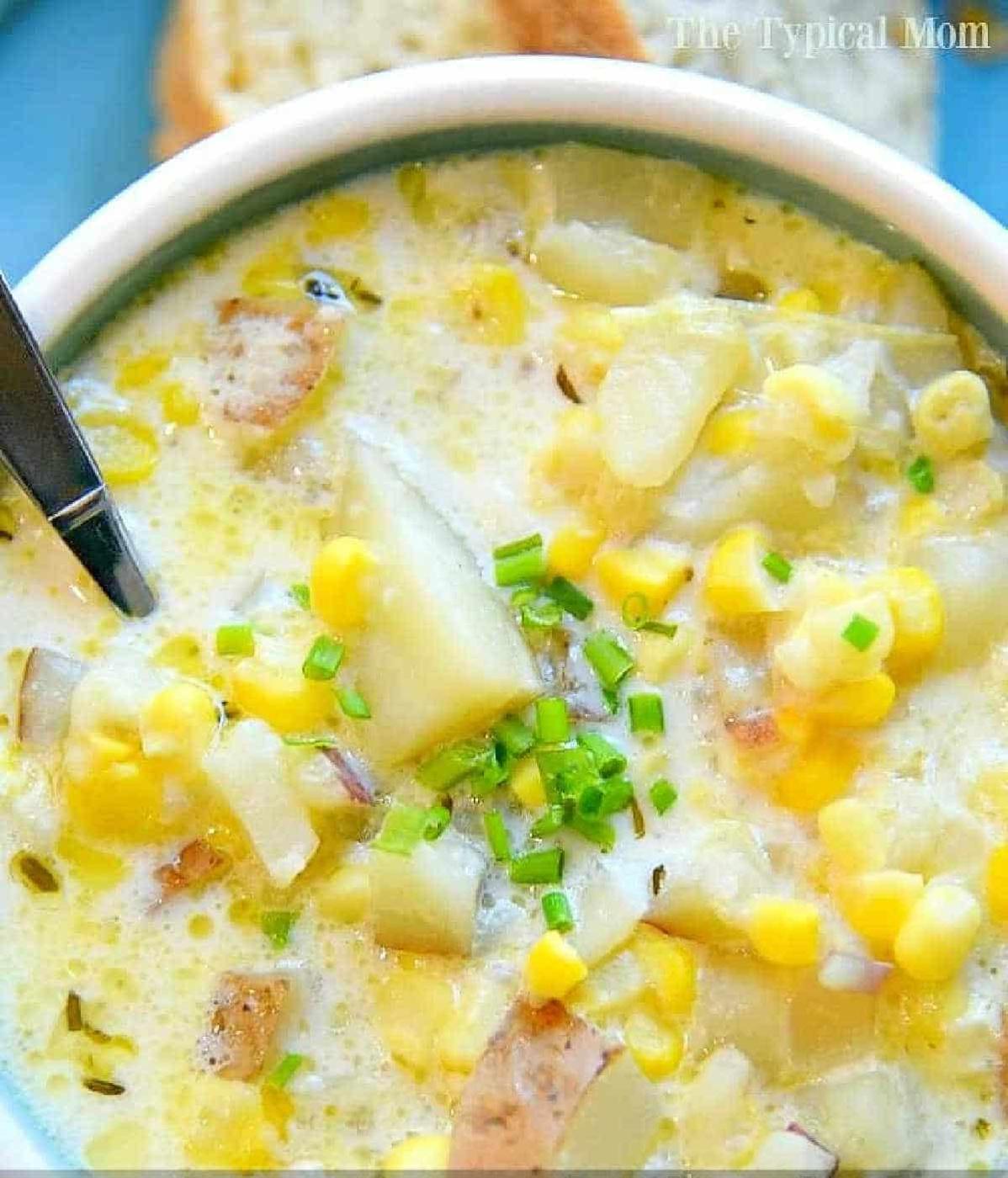 Instant Pot Potato Corn Chowder