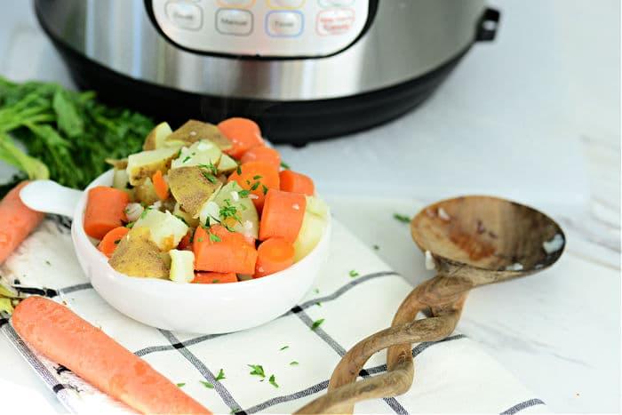 ninja foodi carrots and potatoes