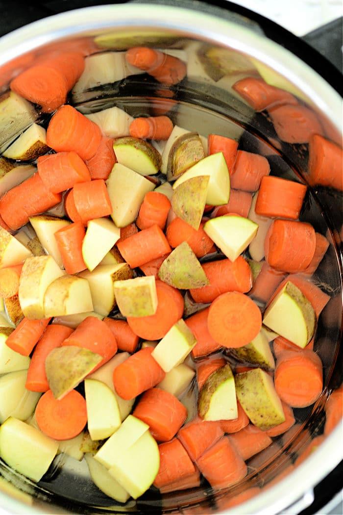 instant pot carrots and potatoes