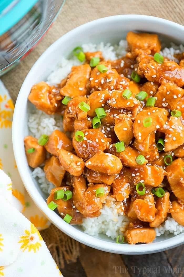 instant pot sesame chicken 3