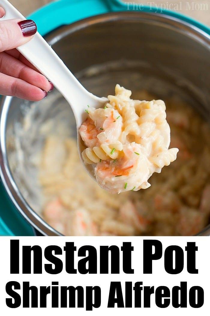 instant pot shrimp alfredo pasta 2