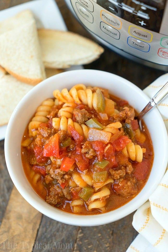 instant pot sloppy joe casserole 2