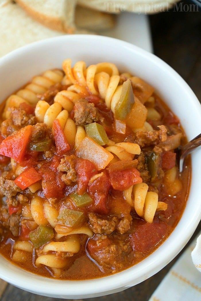 Instant Pot Sloppy Joe Casserole 4