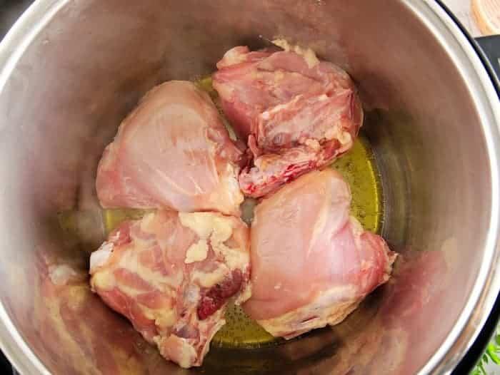 instant pot chicken thighs