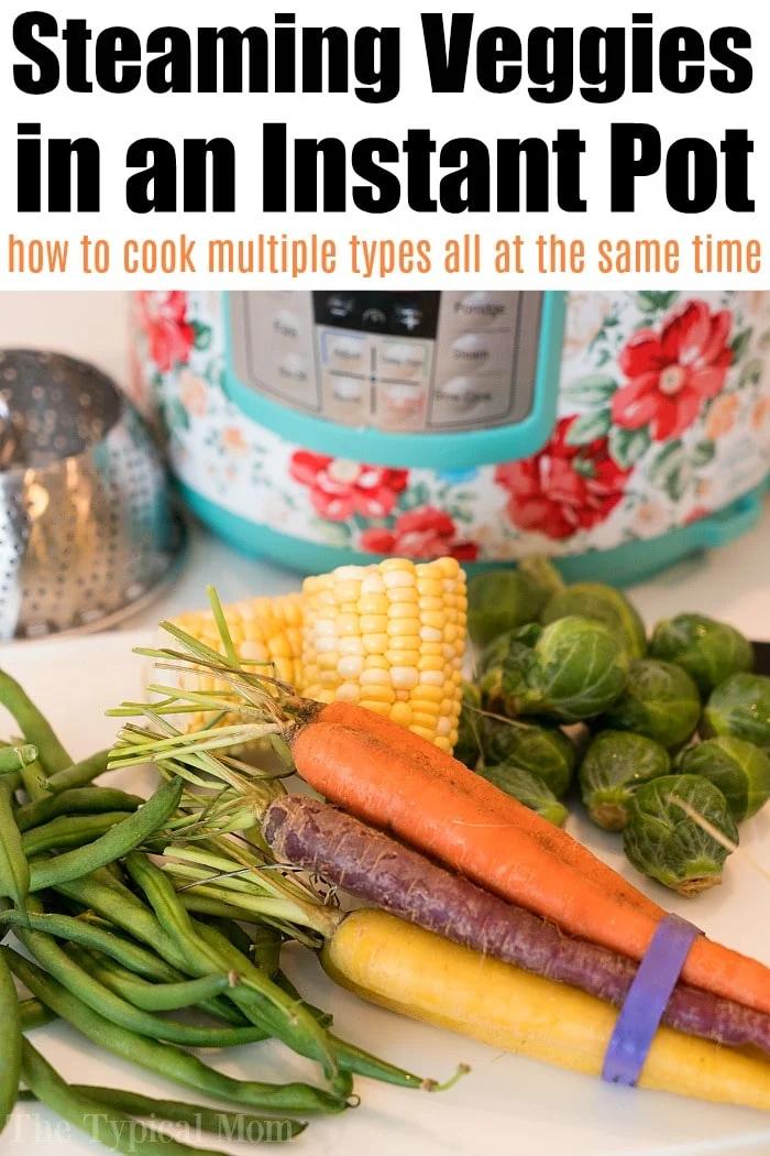 Instant Pot Steamed Vegetables
