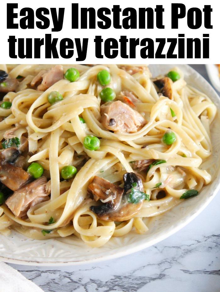 instant pot turkey tetrazzini