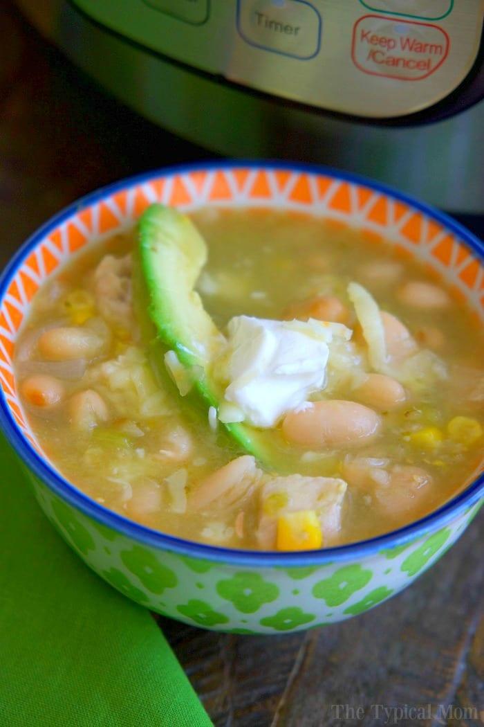 instant pot chicken chili