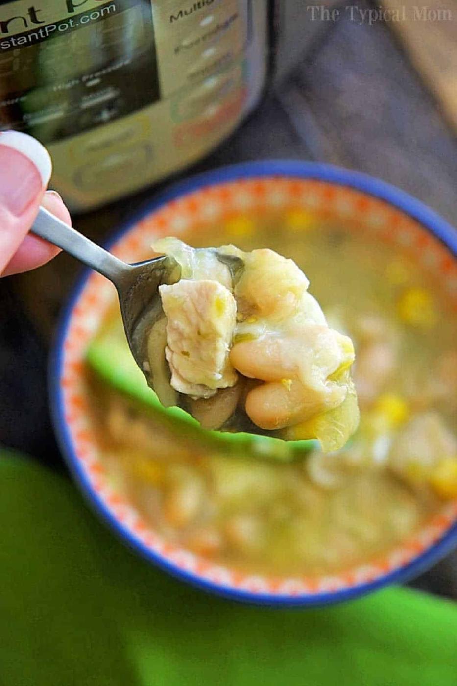 Instant Pot White Chicken Chili