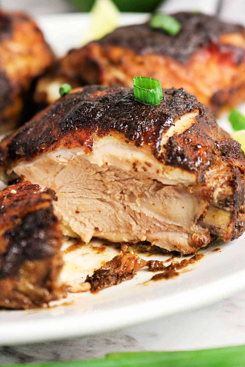 Jerk Chicken in Oven