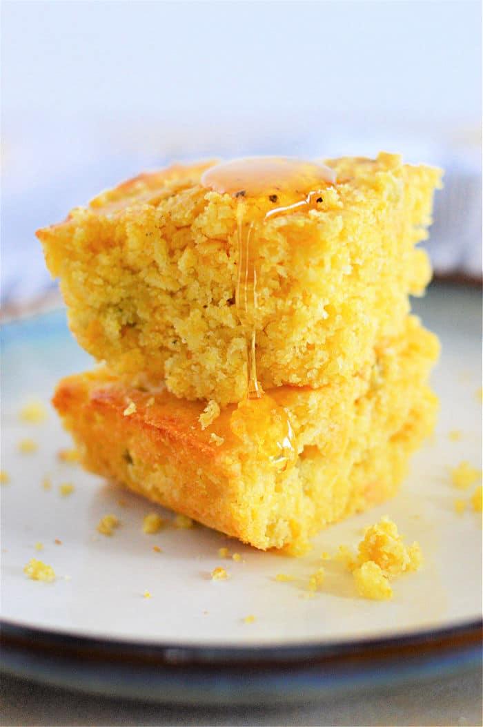 Jiffy Cornbread with canned corn