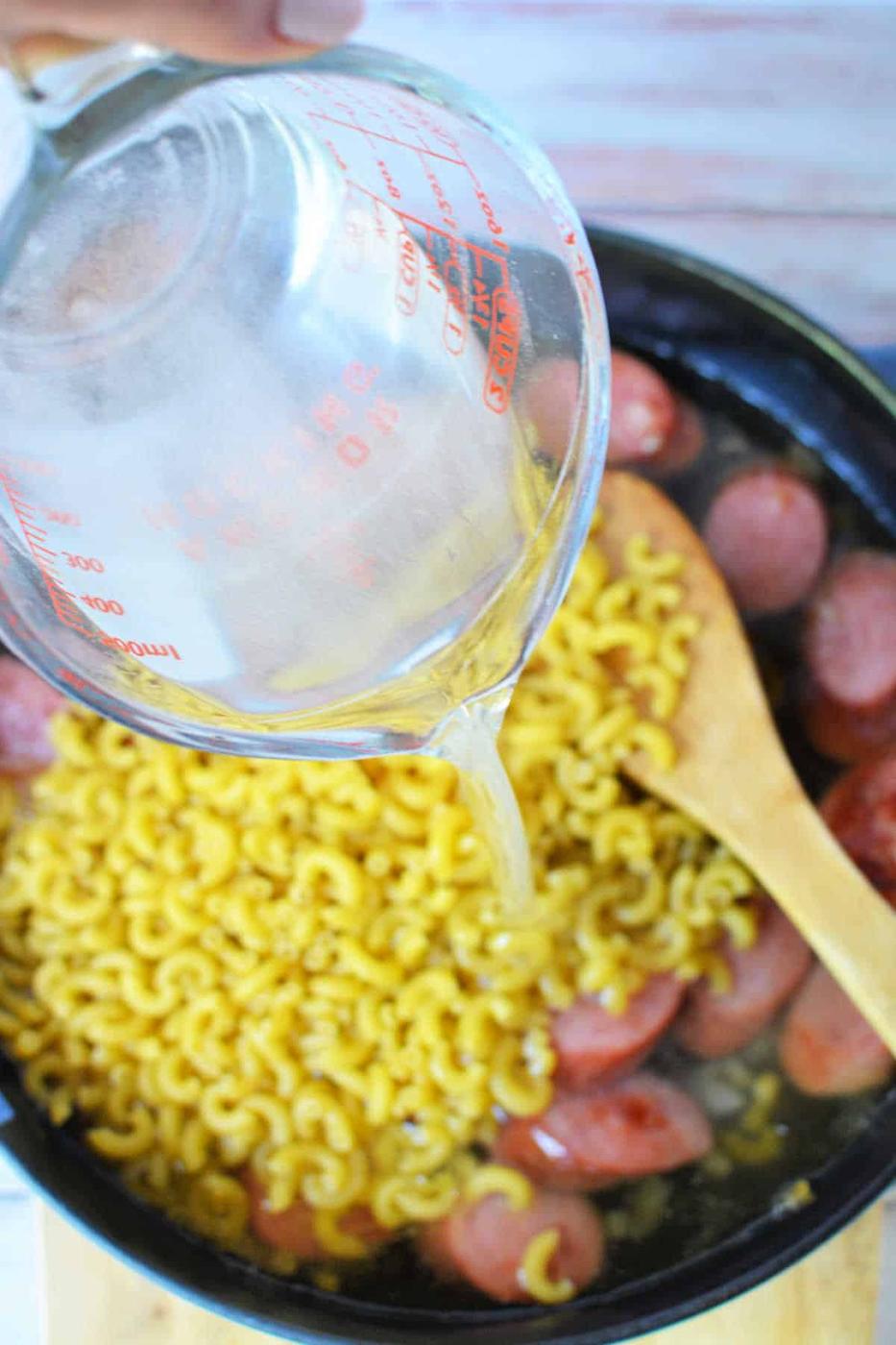 Polish Kielbasa and Pasta