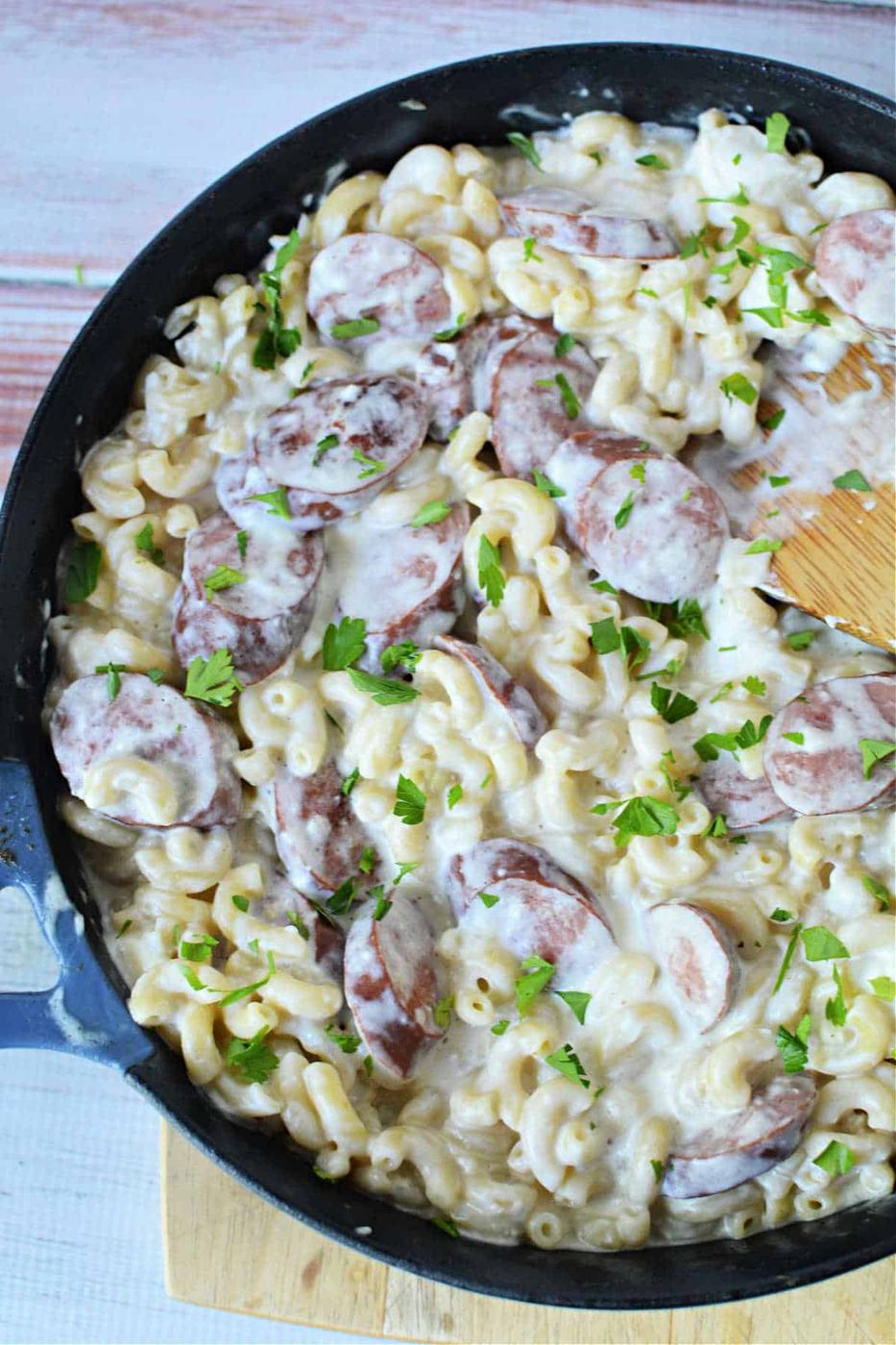 Kielbasa and Pasta recipe