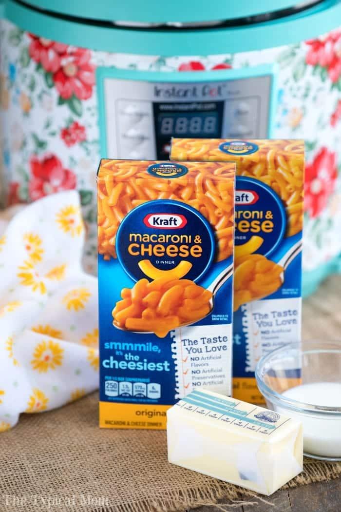 Kraft Mac and Cheese in Pressure Cooker