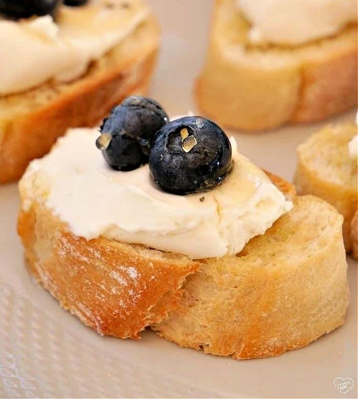 Goat Cheese Bruschetta with Cheese