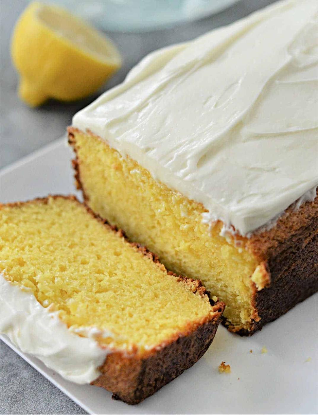 Lemon Pound Cake with Cake Mix
