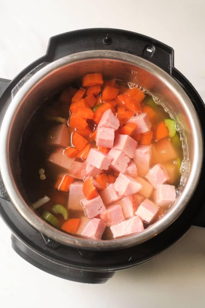 instant pot Lentil Soup