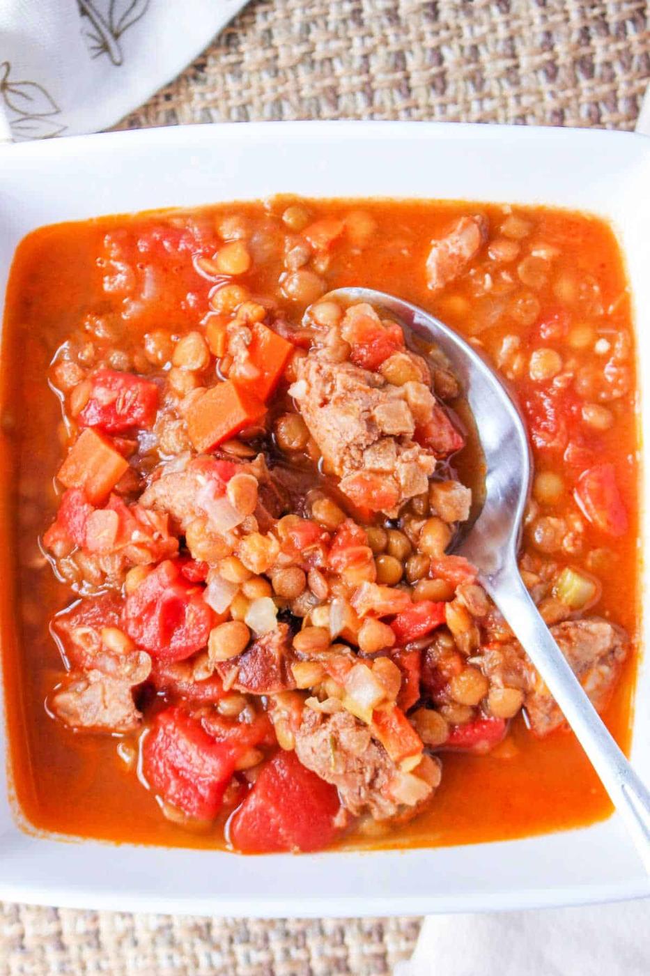 Crockpot Lentil Stew