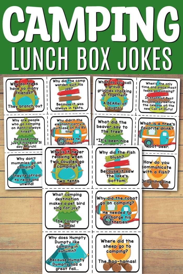 Free Lunch Box Jokes for Kids