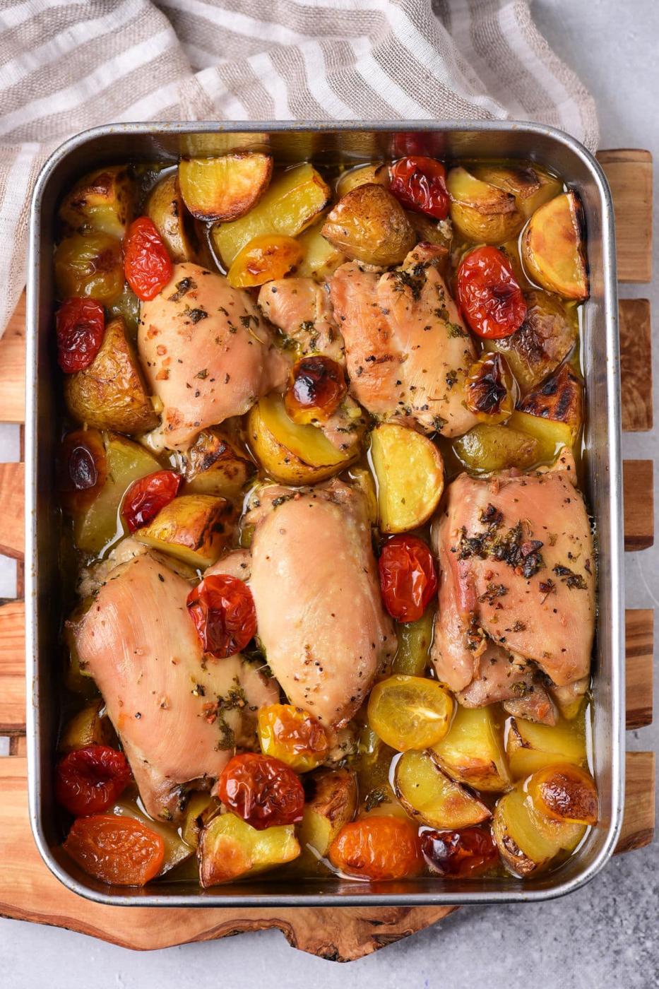 Mediterranean Chicken Thighs