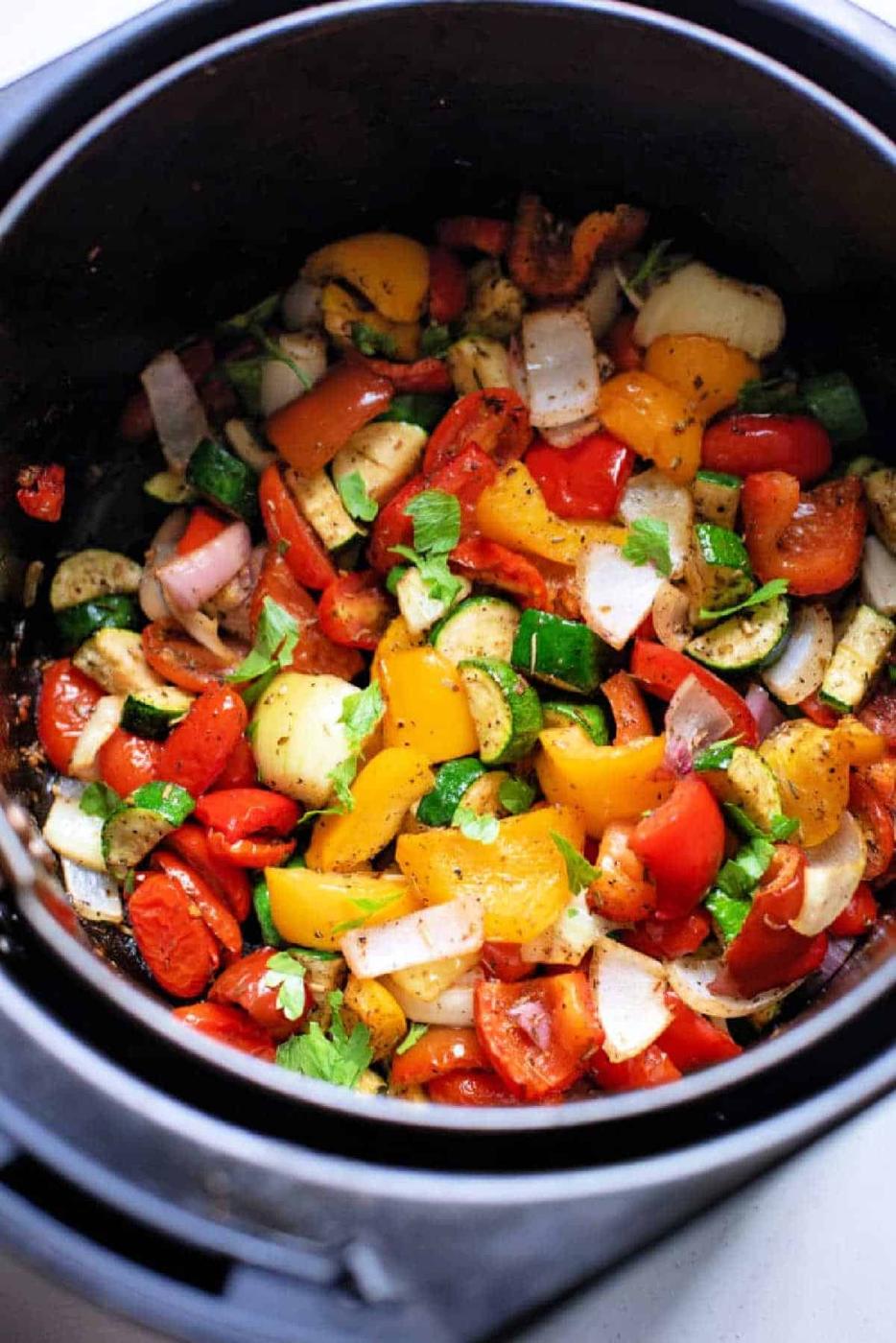Air Fryer Mediterranean Vegetables