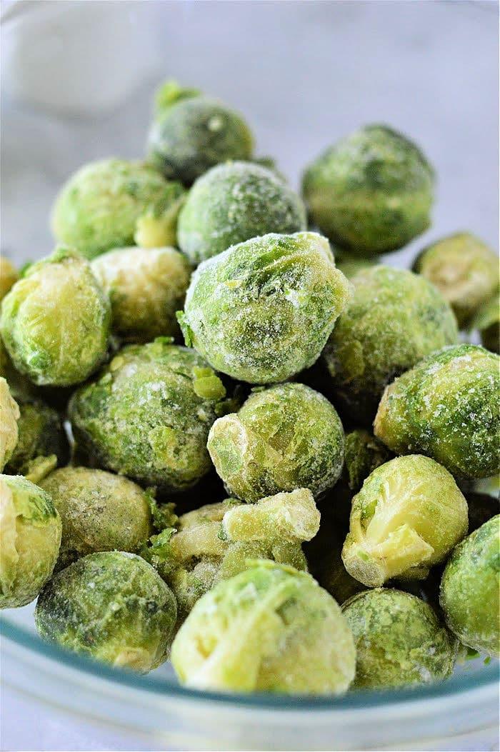 microwave Frozen Brussels Sprouts