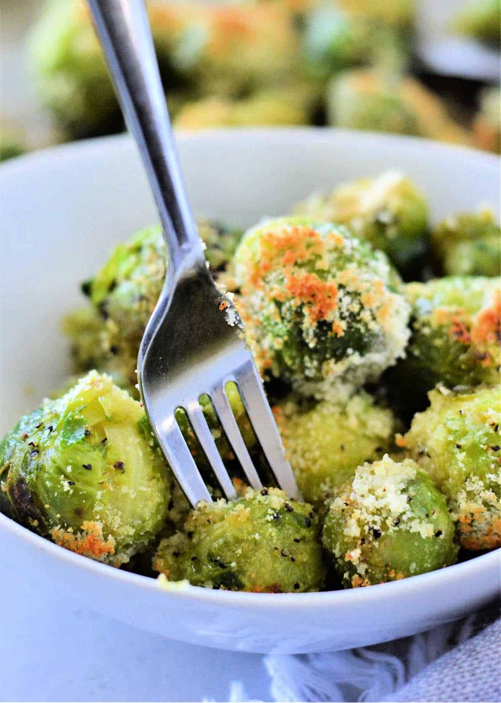 Microwave Brussel Sprouts