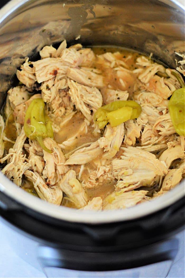 shredded chicken in instant pot