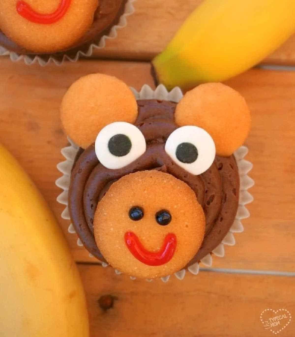 How to Make Monkey Cupcakes
