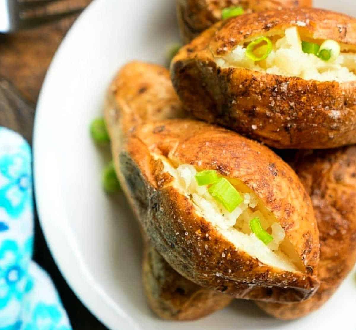 ninja foodi baked potatoes
