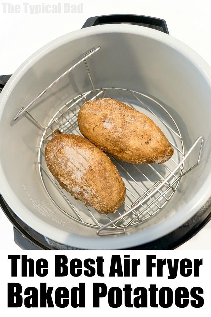 air fryer baked potatoes