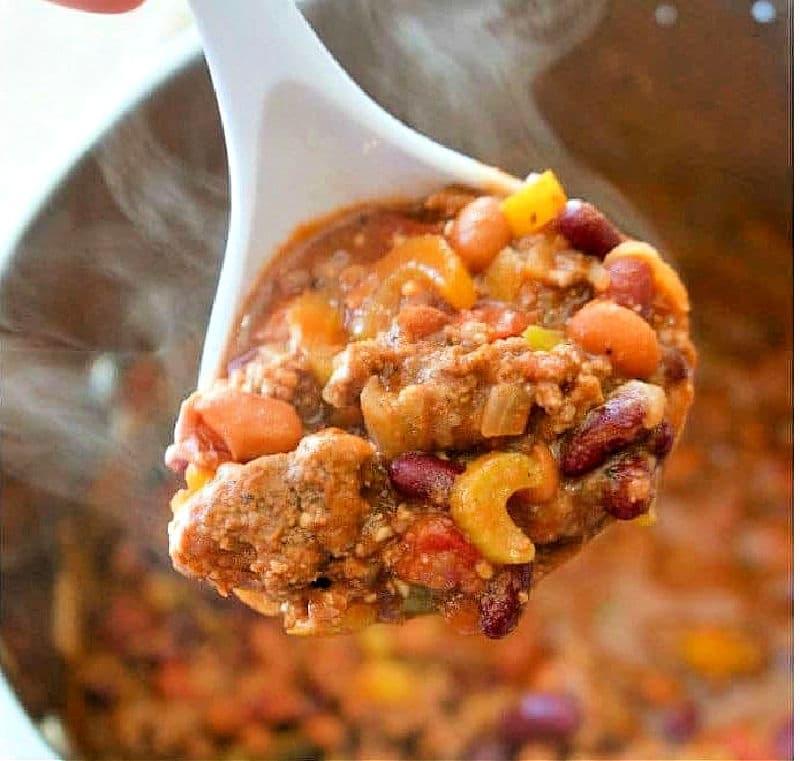 5 Ingredient Ninja Foodi Chili