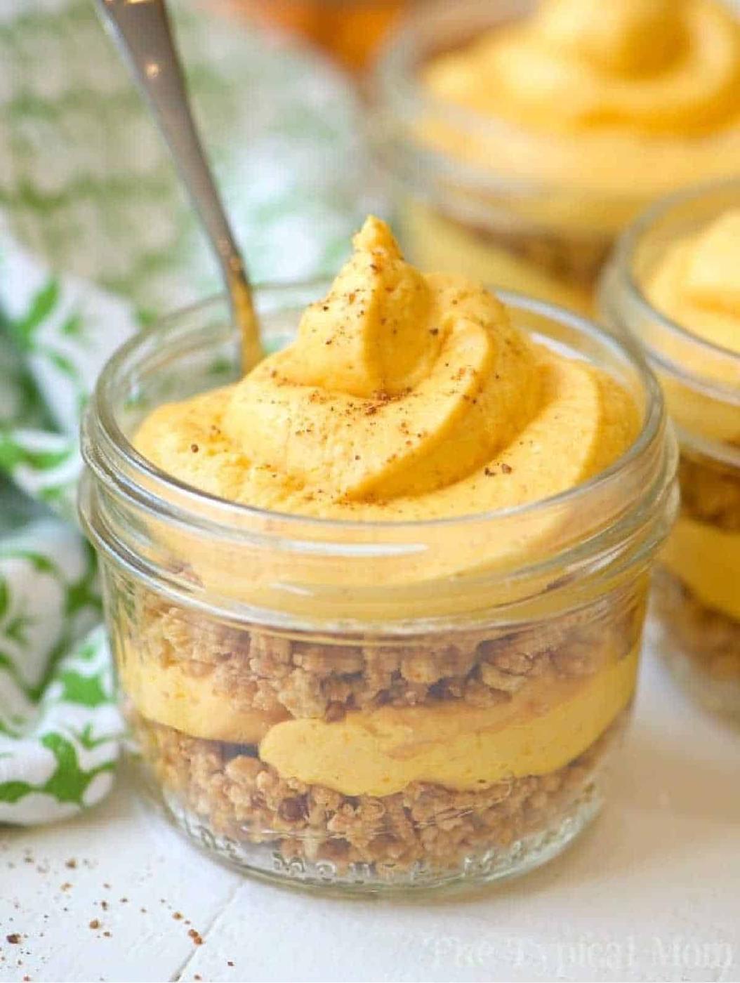 No Bake Pumpkin Cheesecake